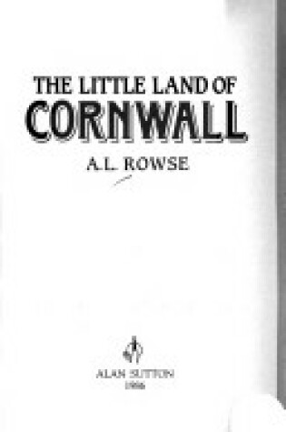 Cover of Little Land of Cornwall