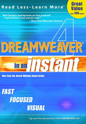 Book cover for Dreamweaver 4 in an Instant