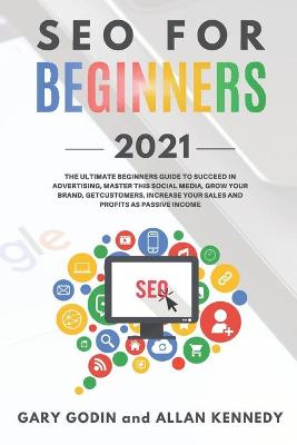 Book cover for SEO for beginners 2021