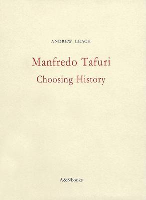 Book cover for Manfredo Tafuri