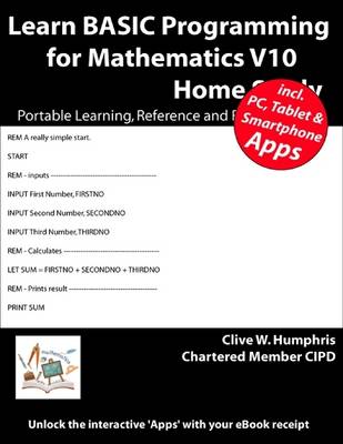 Book cover for Learn Basic Programming for Mathematics V10