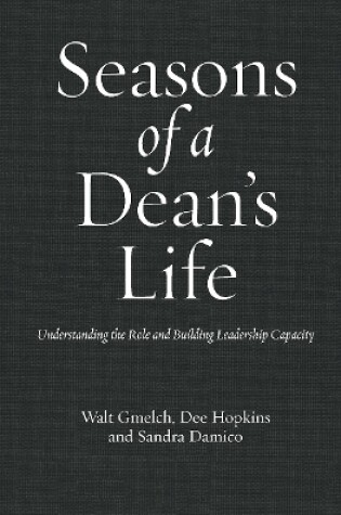 Cover of Seasons of a Dean's Life