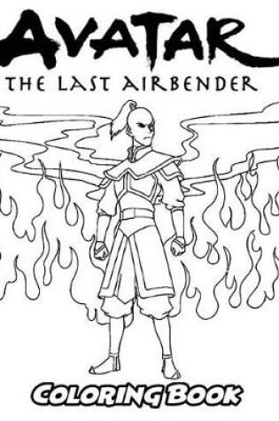 Cover of Avatar The Last Airbender Coloring Book
