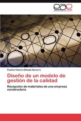 Book cover for Diseno de Un Modelo de Gestion de La Calidad