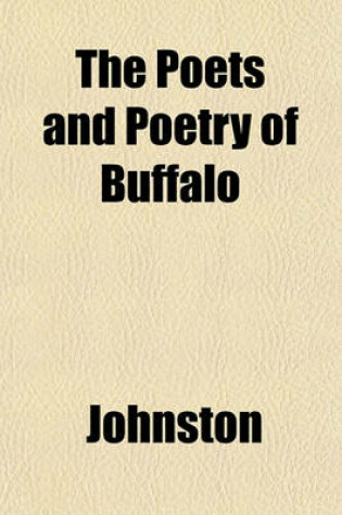 Cover of The Poets and Poetry of Buffalo
