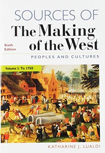 Book cover for Sources of the Making of the West, Volume I