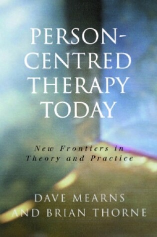 Cover of Person-Centred Therapy Today