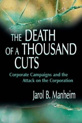 Book cover for The Death of A Thousand Cuts