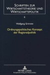 Book cover for Ordnungspolitisches Konzept Der Regionalpolitik