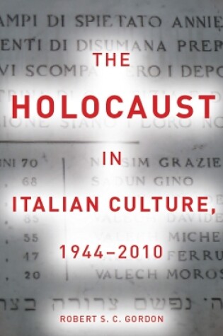 Cover of The Holocaust in Italian Culture, 1944-2010