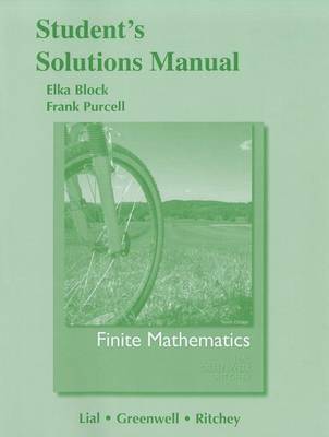 Cover of Student Solutions Manual for Finite Mathematics