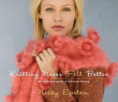 Book cover for Knitting Never Felt Better
