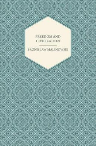 Cover of Freedom and Civilization