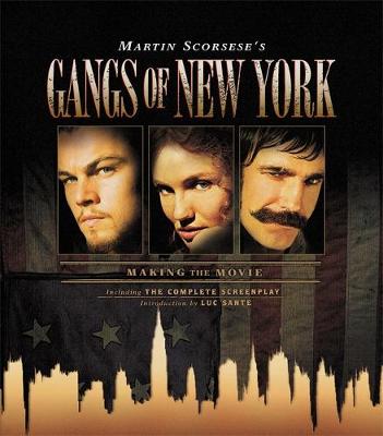 Book cover for "Gangs of New York"