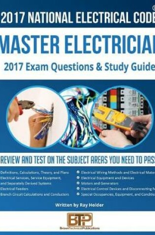 Cover of 2017 Master Electrician Exam Questions and Study Guide