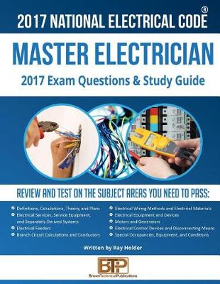 Book cover for 2017 Master Electrician Exam Questions and Study Guide
