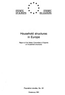 Book cover for Household Structures in Europe