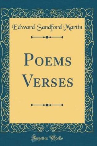 Cover of Poems Verses (Classic Reprint)