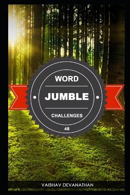 Book cover for Word Jumble Challenges - 48