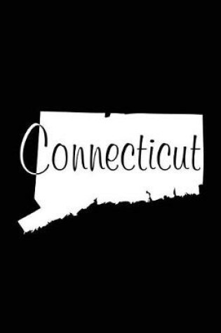 Cover of Connecticut - Black Lined Notebook with Margins