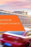 Book cover for The use of hypothesis testing in transport research