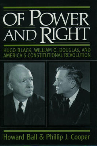 Cover of Of Power and Right