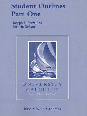 Book cover for Student Outlines Part 1  for University Calculus