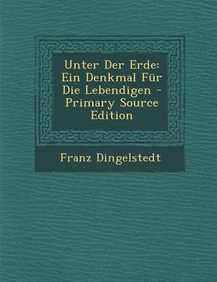 Book cover for Unter Der Erde