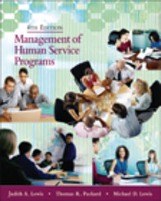 Book cover for Mgt Human Serv Prog 4e
