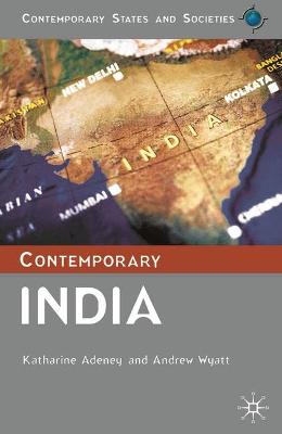 Book cover for Contemporary India