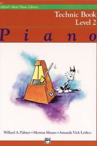 Cover of Alfred's Basic Piano Library Technic Book 2