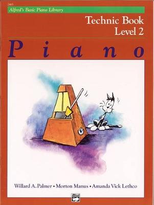 Book cover for Alfred's Basic Piano Library Technic Book 2