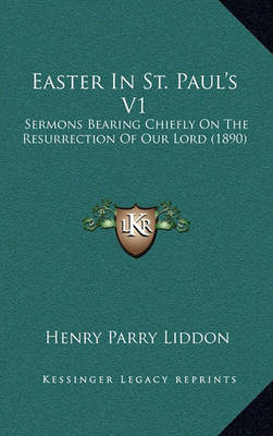 Book cover for Easter in St. Paul's V1