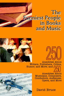 Book cover for The Funniest People in Books and Music