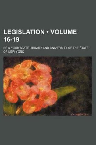 Cover of Legislation (Volume 16-19)