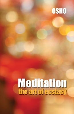 Book cover for Medition the Art of Ecstasy