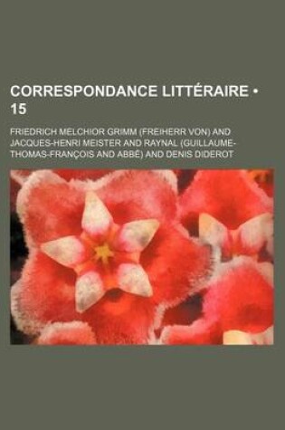 Cover of Correspondance Litteraire (15)