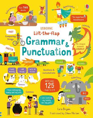 Book cover for Lift-the-Flap Grammar and Punctuation