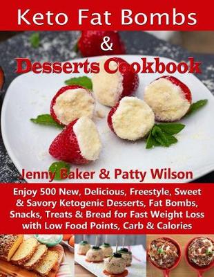 Book cover for Keto Fat Bombs & Desserts Cookbook