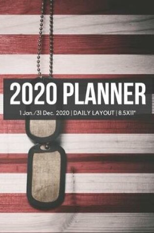 Cover of 2020 USA Daily Planner