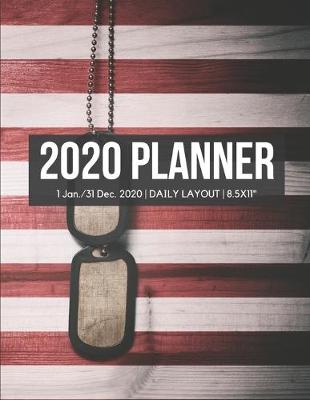 Book cover for 2020 USA Daily Planner