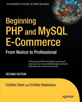 Book cover for Beginning PHP and MySQL E-Commerce