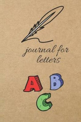 Cover of Journal for Letters