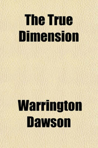 Cover of The True Dimension