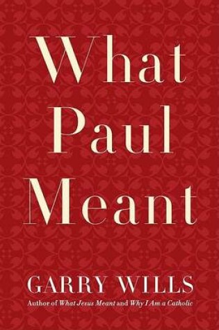 Cover of What Paul Meant