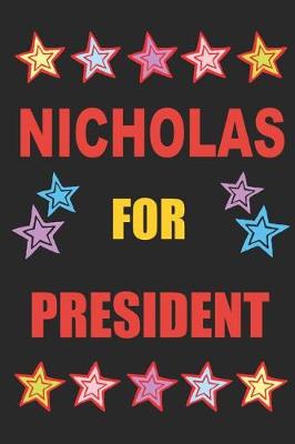 Book cover for Nicholas for President