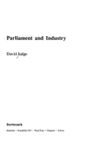Cover of Parliament and Industry