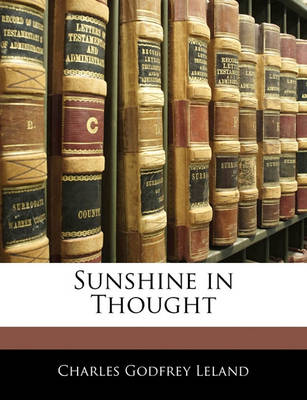 Book cover for Sunshine in Thought