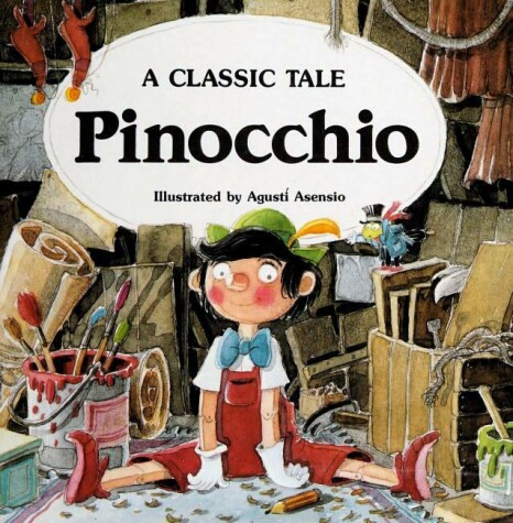 Book cover for Pinocchio