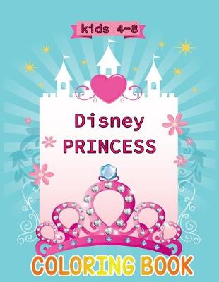 Book cover for Disney PRINCESS COLORING BOOK